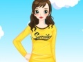 Игра Yellow casual dress up 2