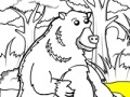 Игра Rosy Coloring: Jungle Bear
