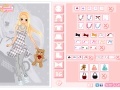 Игра Cute anime girl dress up game