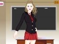 Игра Donna school girl dress up