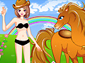 Игра Cool Girl And Horse