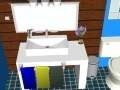 Игра Escape Blue Bathroom 4