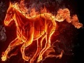 Игра Flame horse puzzle