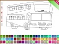 Игра Double Decker Bus Coloring