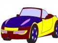Игра Fast comfortable car coloring