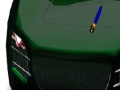 Игра Fast green car coloring