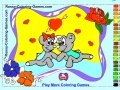 Игра Rossy Coloring Games: lovers mouse