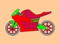 Игра Metal motorbike coloring