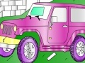 Игра Jeep Coloring