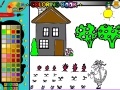 Игра Farmer Girl and Field Coloring