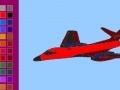 Игра Flying Airplane Coloring