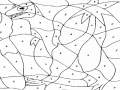 Ігра Alone dinosaur coloring