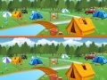 Игра Camping: Spot the Difference