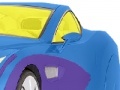 Игра Fabulous car coloring
