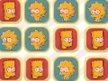 Игра Bart and Lisa memory tiles