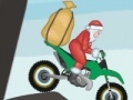 Игра Santa on motorbike