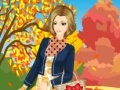 Игра Autumn walk dress up