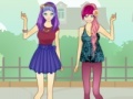 Игра Boho Chic Sisters dress up game