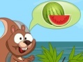 Игра Squirrel fruit jump