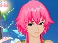Игра Makeup girl with pink hair