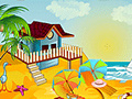 Игра Beach House Decoration