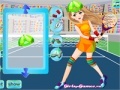 Игра Active Tennis Player Dress Up