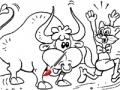 Ігра Coloring: Pick Leopold bull