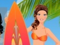 Игра Surfer girl dress up