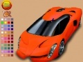 Игра Best fast car coloring