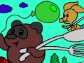 Ігра Winnie the Pooh on the lawn
