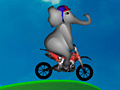 Игра Elephant Bike