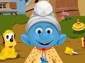 Игра Smurfs Baby Bathing 