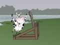 Игра Throwing cows