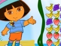 Игра Dora fruit slingshot