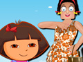 Игра Zoe with Dora dressup