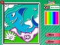 Игра Shark Tales Coloring