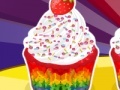 Игра Rainbow Cupcakes