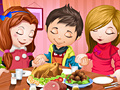 Игра Cute Children Thanksgiving Day