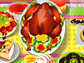 Игра Thanksgiving Dinner Decoration