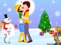 Игра Сhristmas love kissing