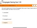 Игра Kongregate Gaming Quiz