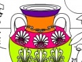 Игра Greek amphora coloring 