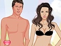 Игра Dress up Angelina Jolie and Brad Pitt