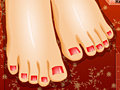 Игра Foot Manicure